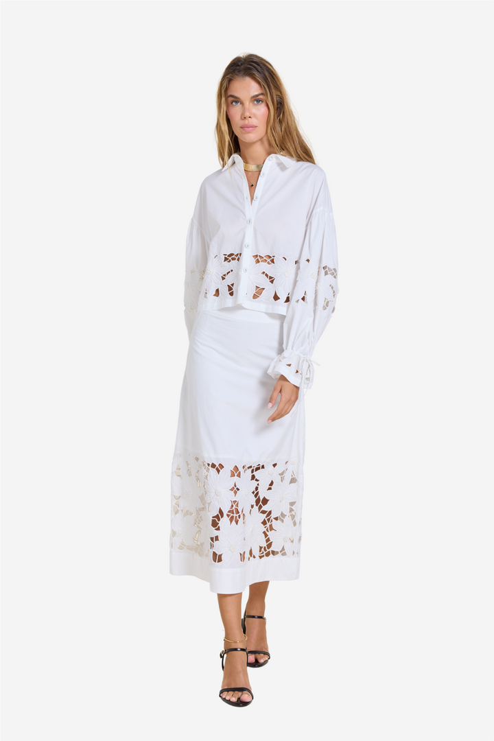 Tasmin Top Crispy White