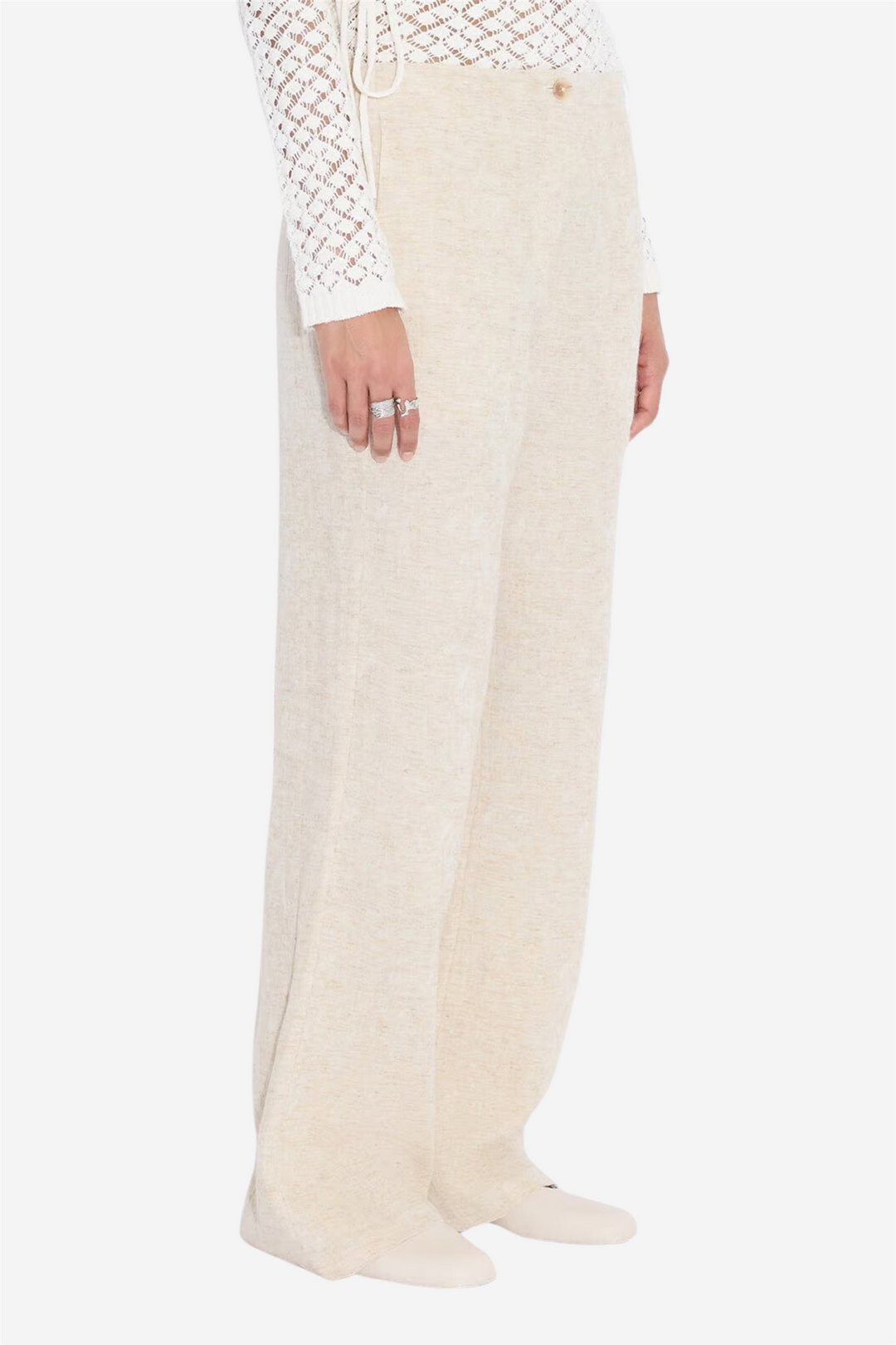 Dais linen mix trouser sand