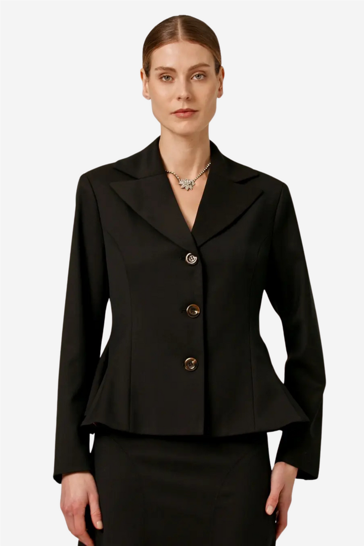 Classique Fitted Jacket Black