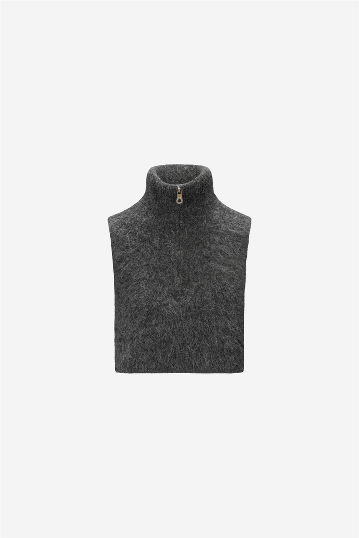 Belinda Chunky High Neck Charcoal