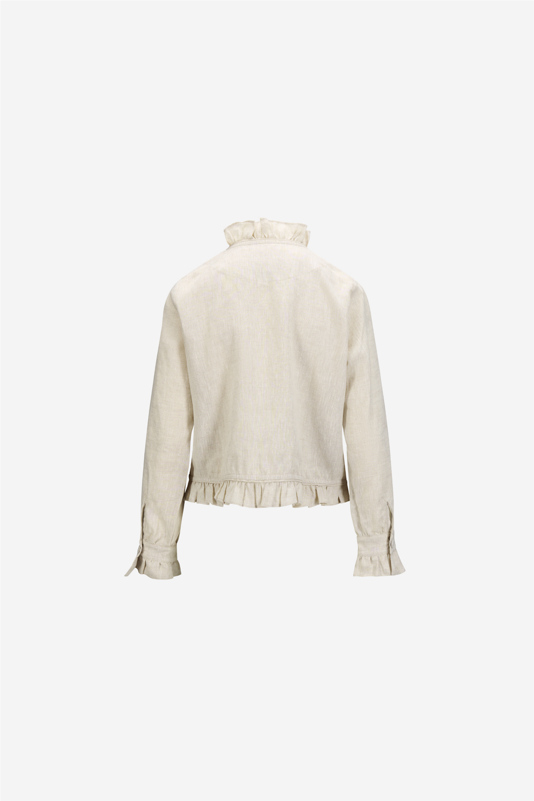 Betty Linen Jacket Beige Melange