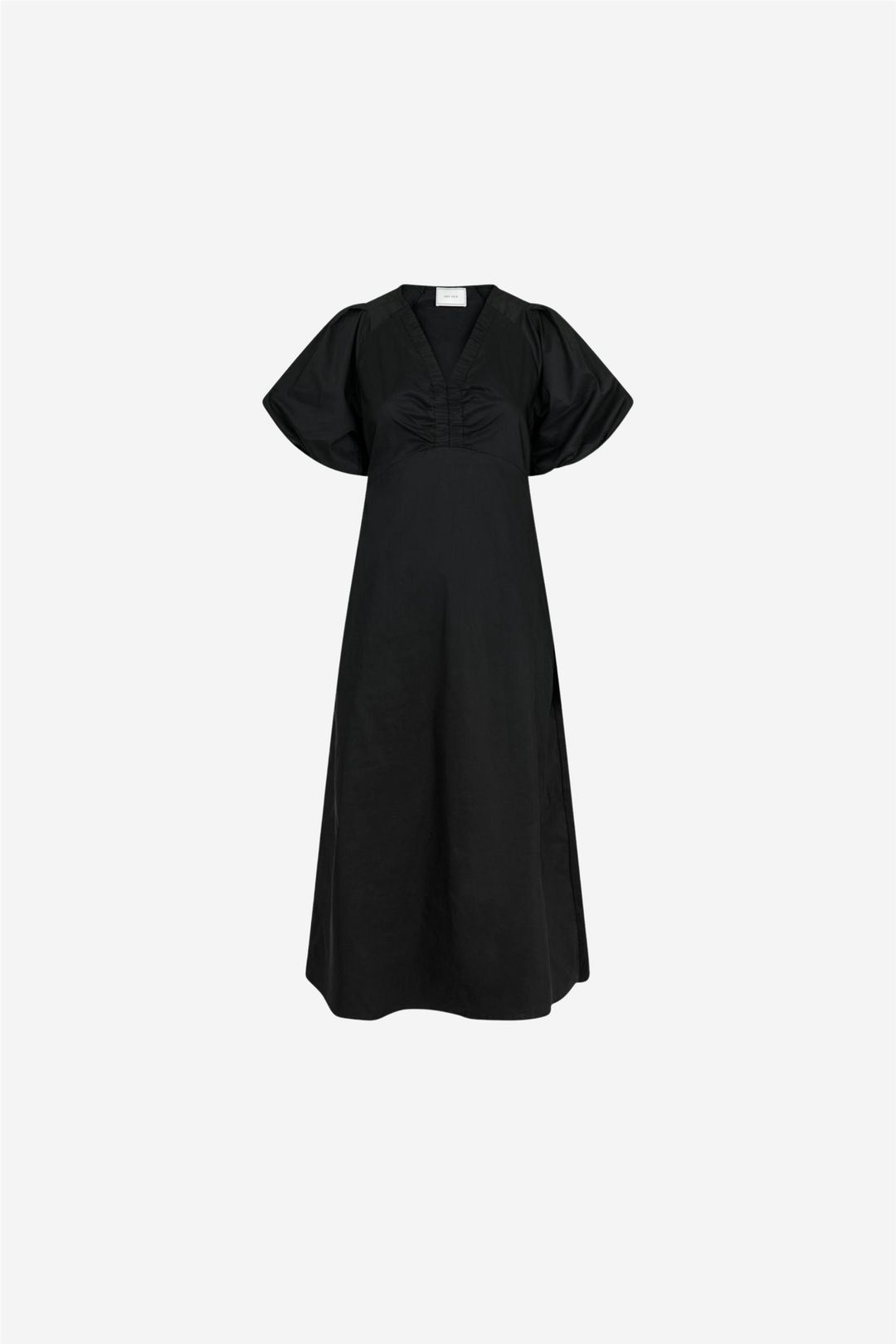 Illana Poplin Dress Black