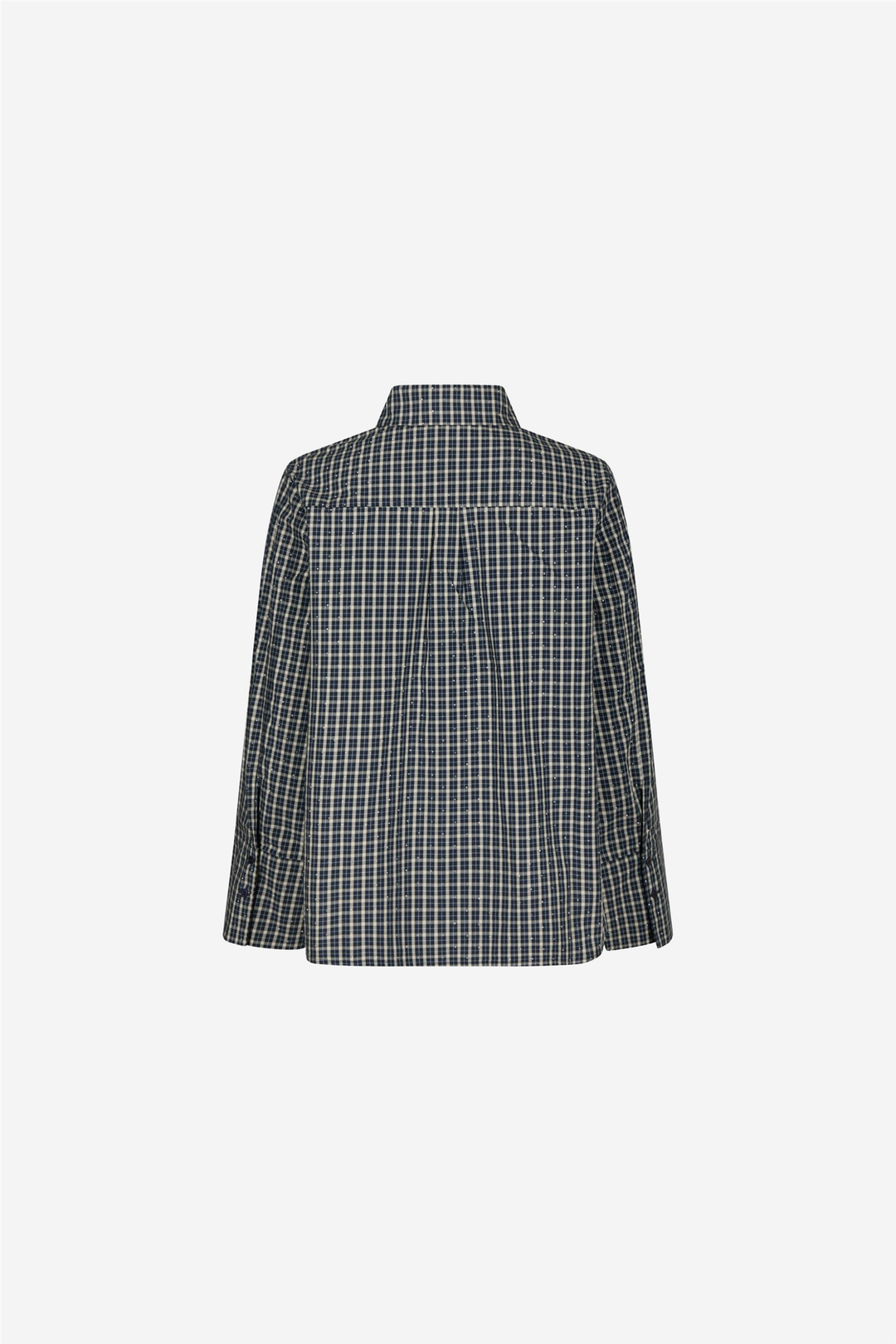 Drew Check Bedaz Shirt Dark Blue