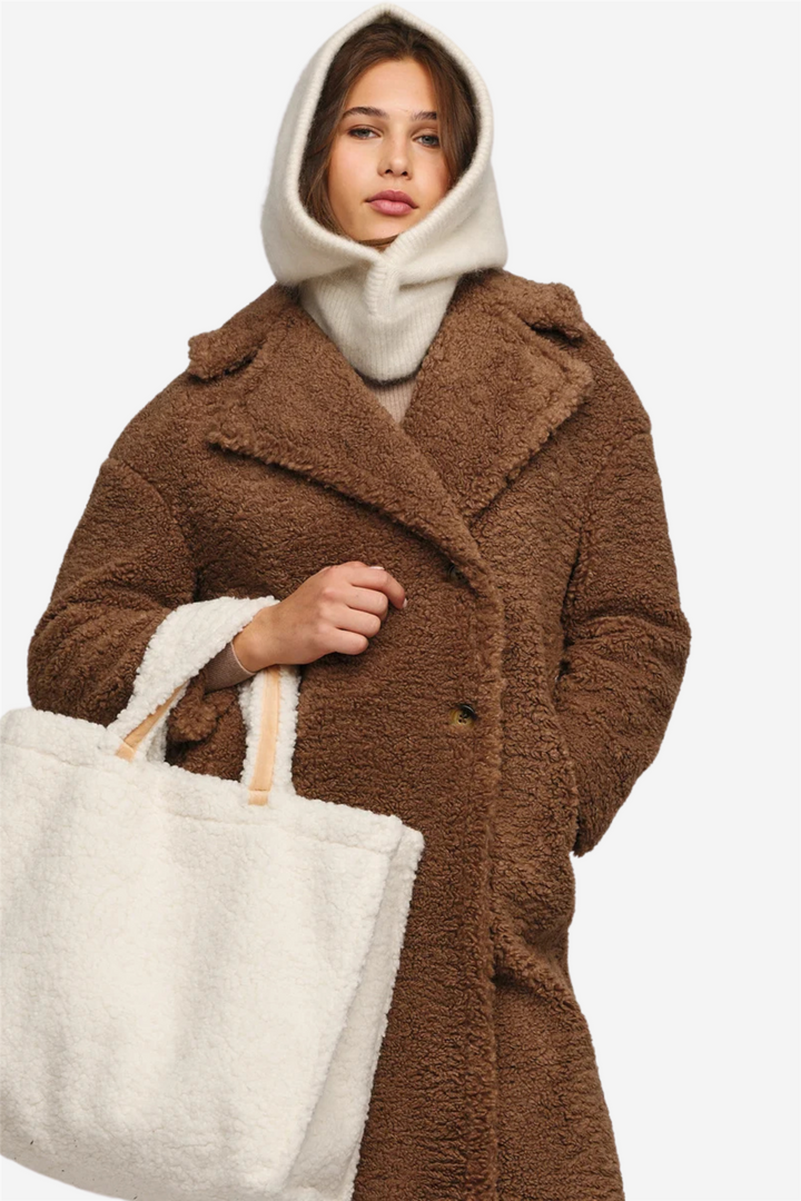 Kajsa Chunky Balaclava Bright White