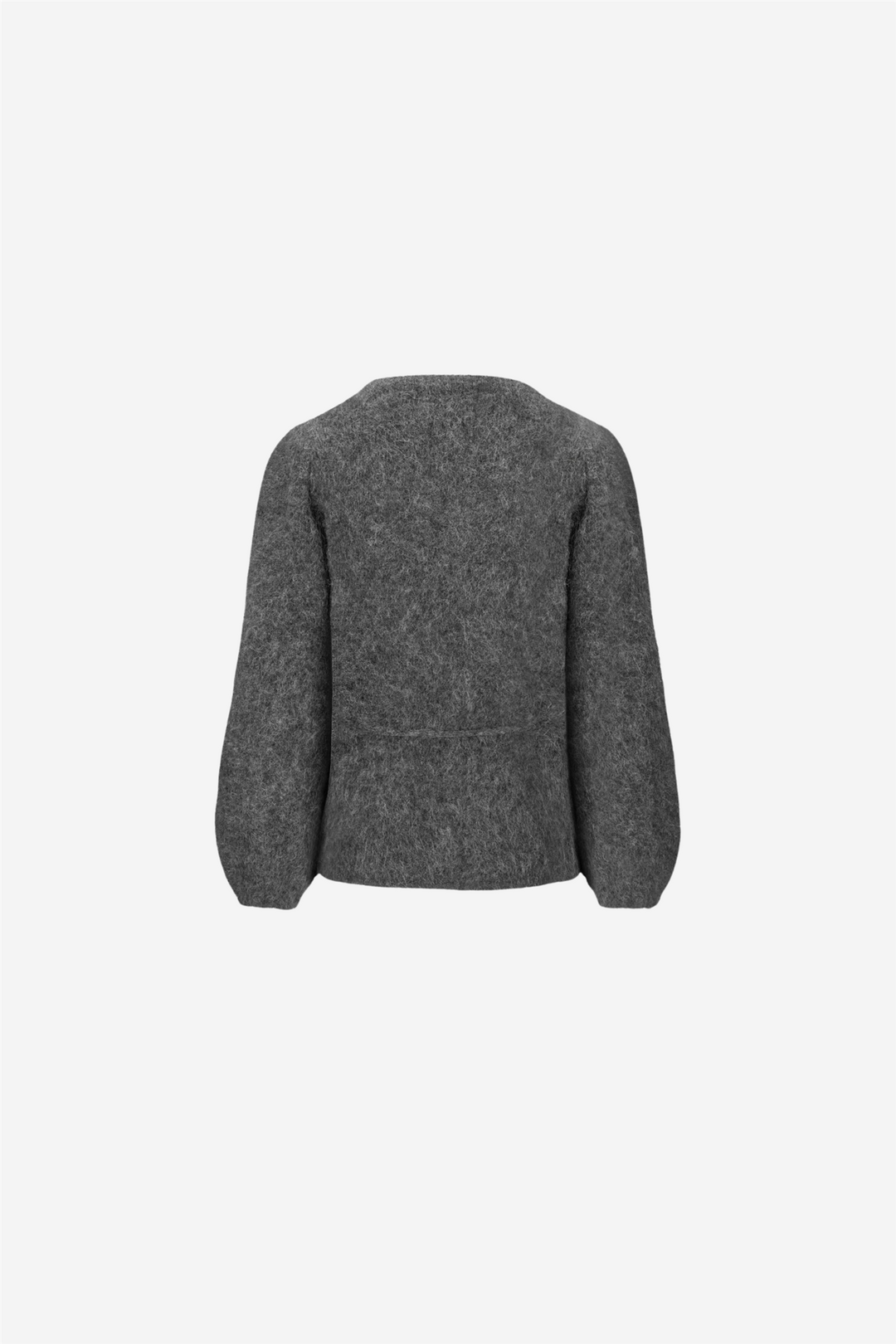 Fredrikke Chunky Cardigan Charcoal