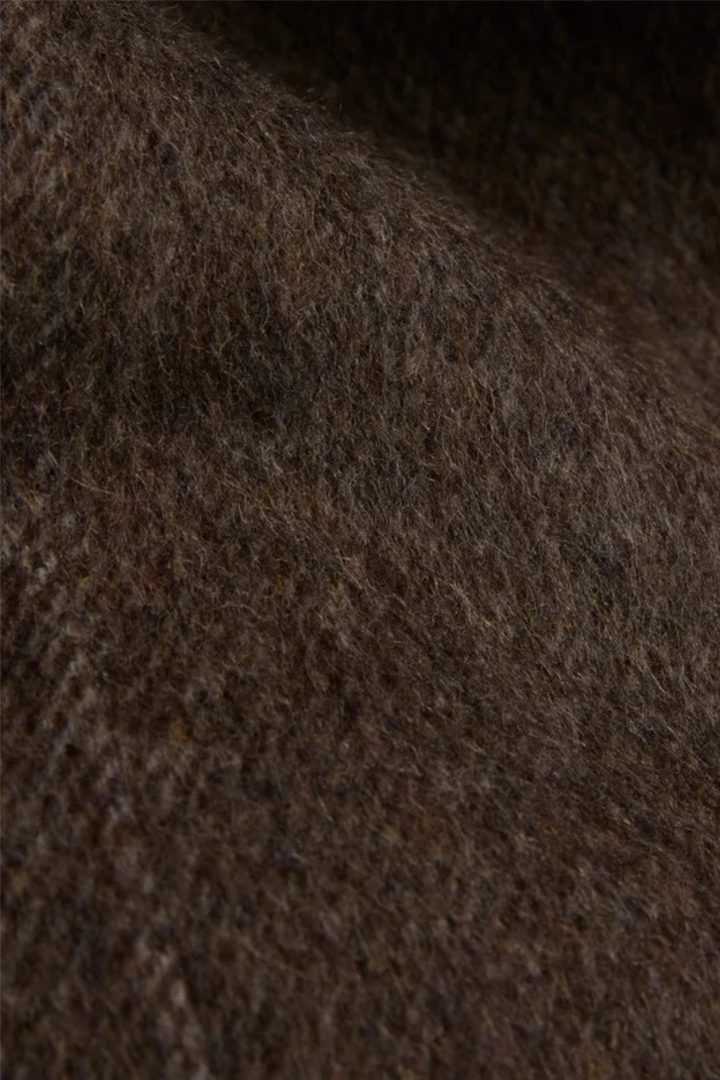 Clara Coat Dark Brown