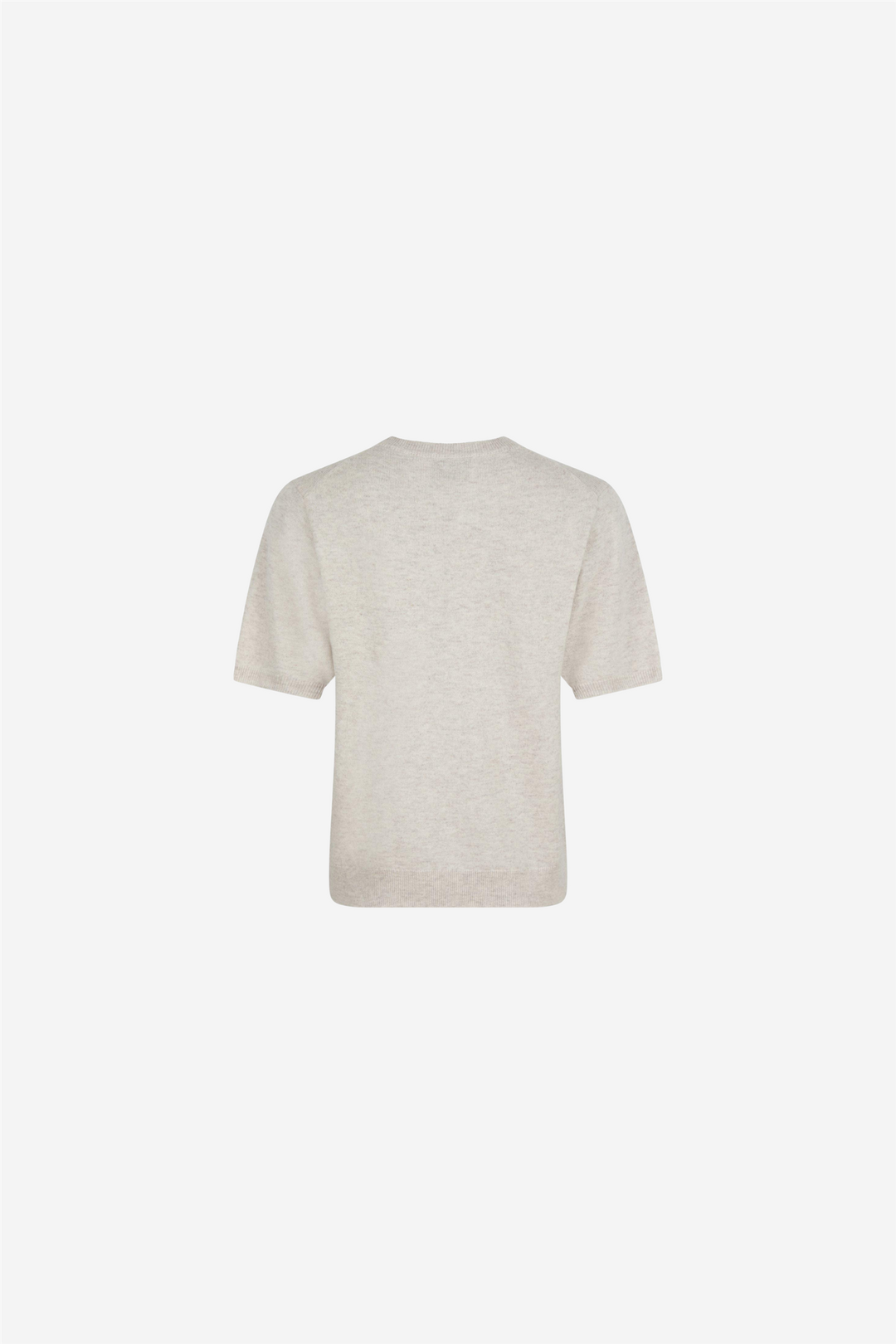 Missy Knit Tee Sand Melange