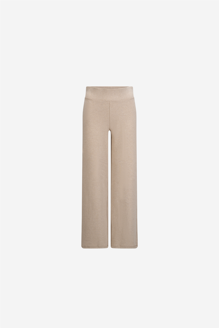 Tilly Pants Wide Beige Melange