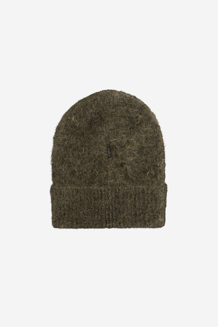 Silje Chunky Hat Moss Green