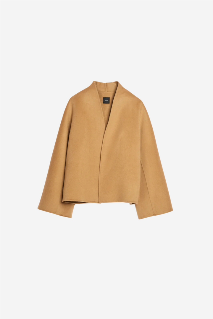 Kelsie Wool Jacket Camel