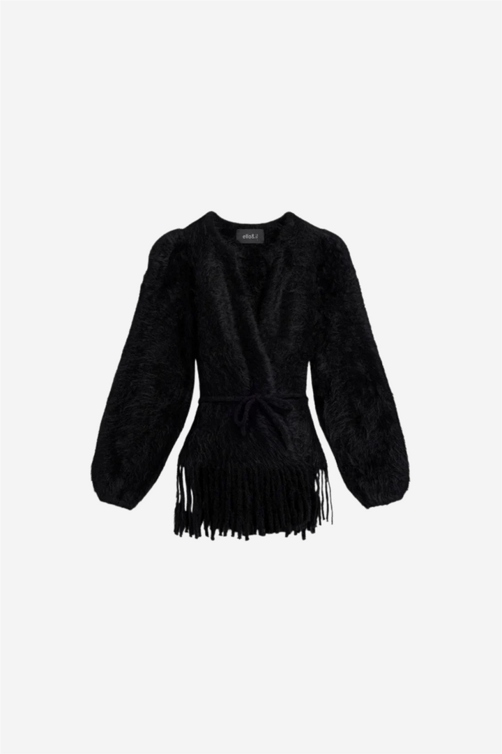 Fidele Chunky Cardigan Black