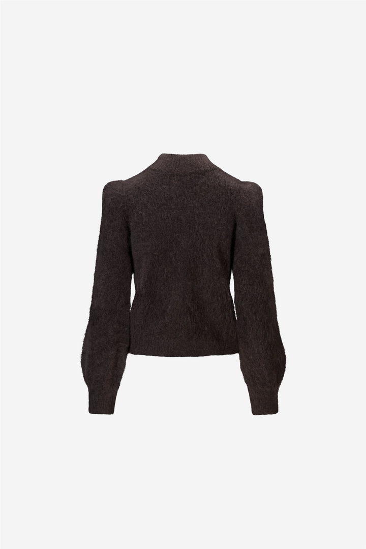 Venja Chunky Sweater Dark Brown