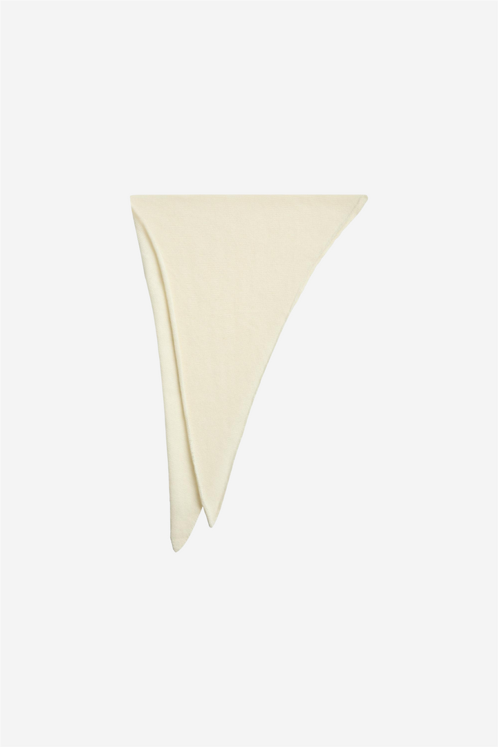 Misty Medium Scarf Off White