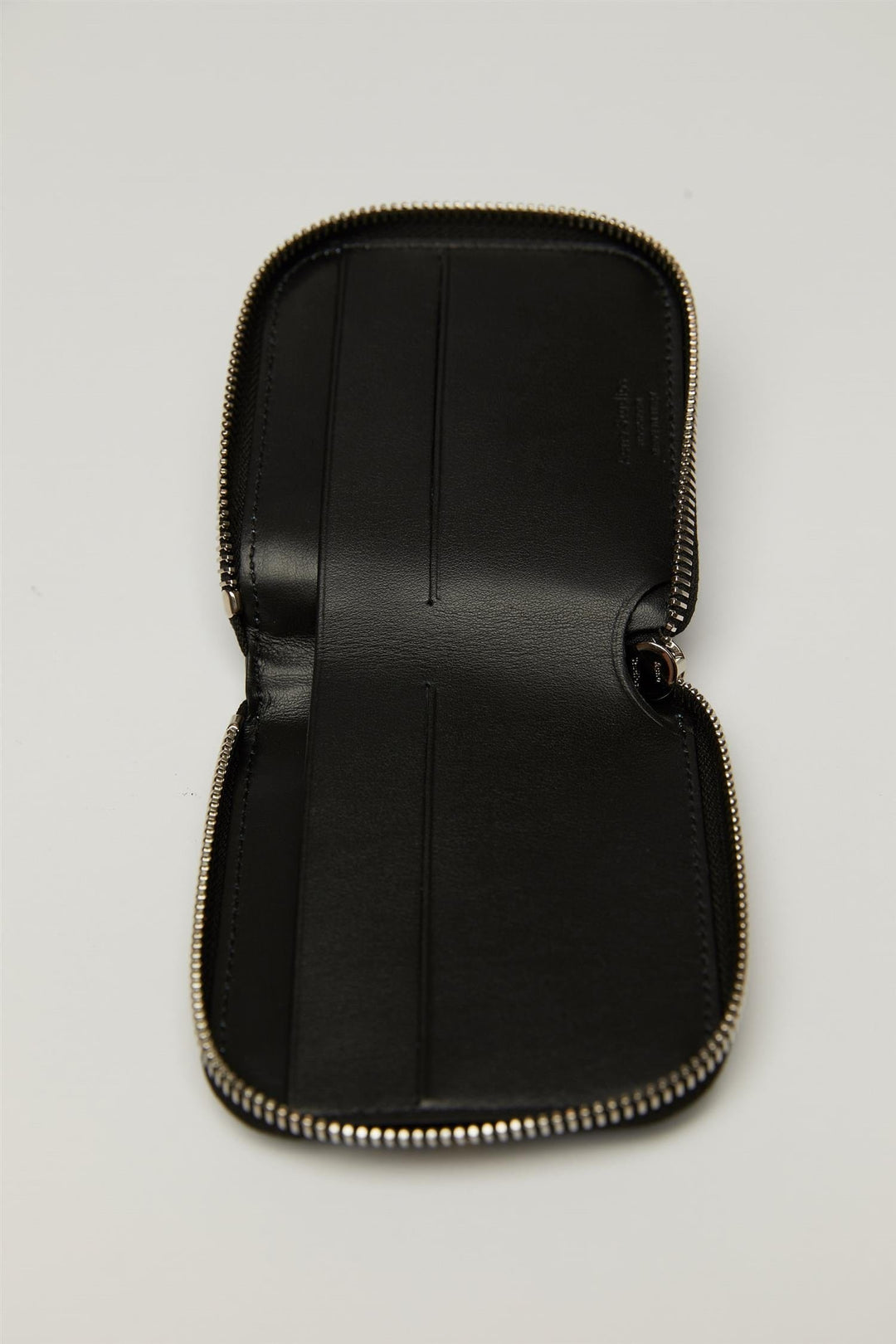 Acne Tilbehør KEI S COMPACT ZIP WALLET BLACK