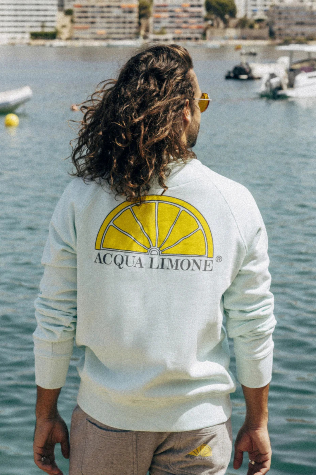 Acqua Limone Genser & Cardigan College Classic Aqua