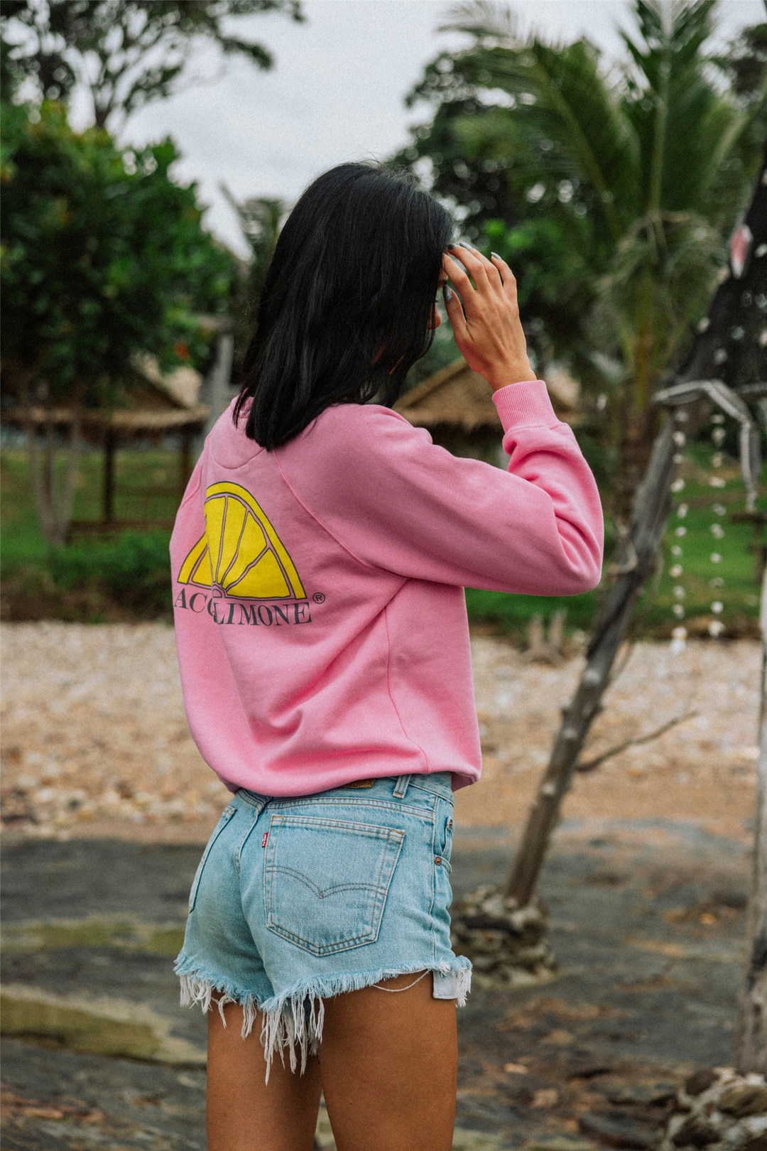 Acqua Limone Genser & Cardigan College Classic Hot Pink