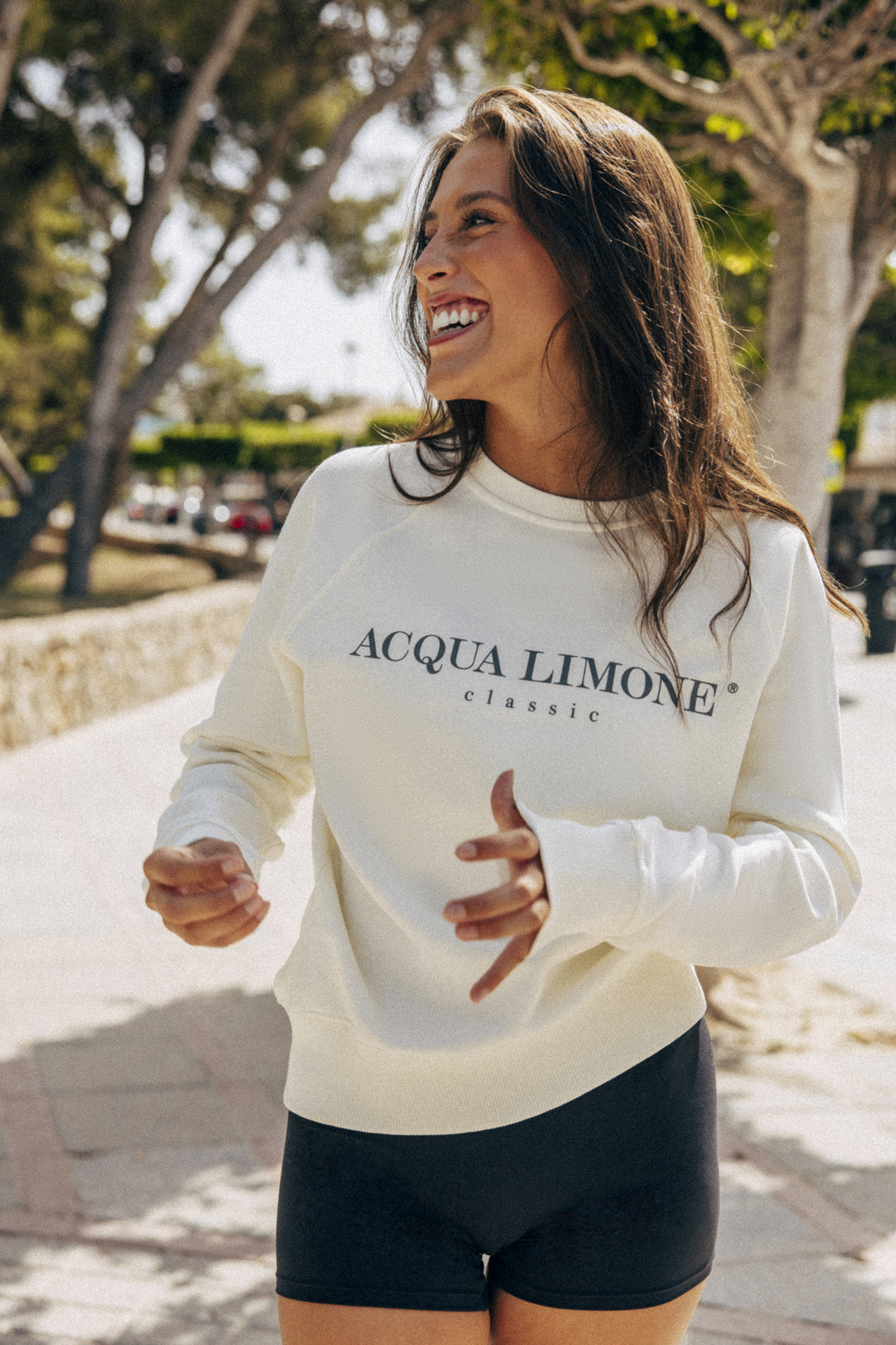 Acqua Limone Genser & Cardigan College Classic Off White