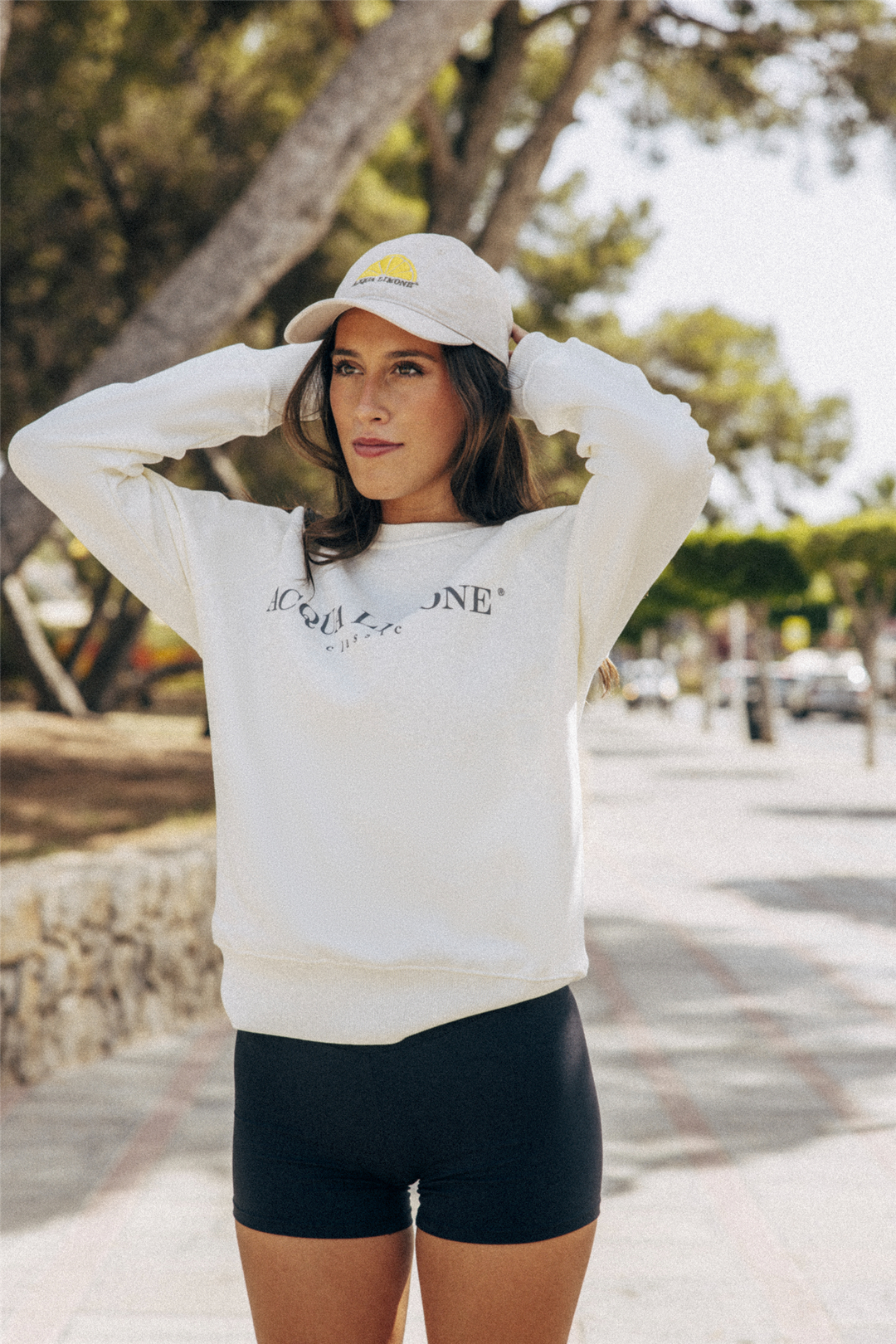 Acqua Limone Genser & Cardigan College Classic Off White