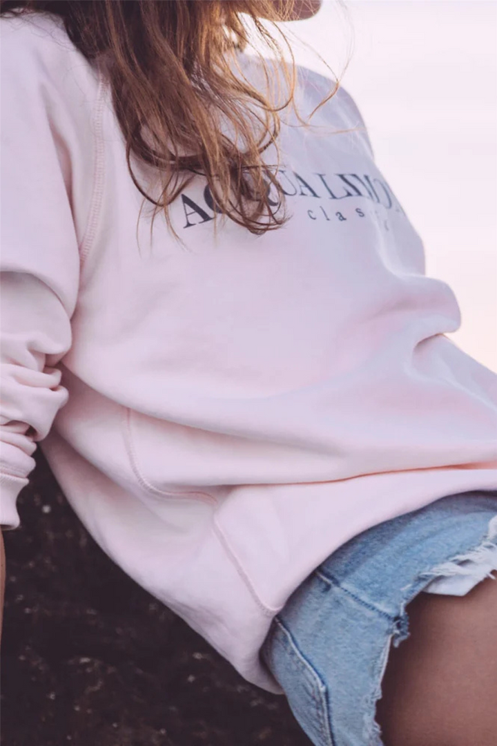 Acqua Limone Genser & Cardigan College Classic Pale Pink