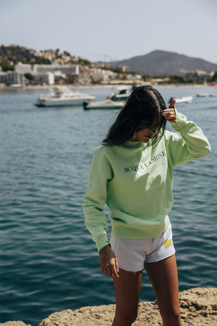 Acqua Limone Genser & Cardigan College Classic Summer Green