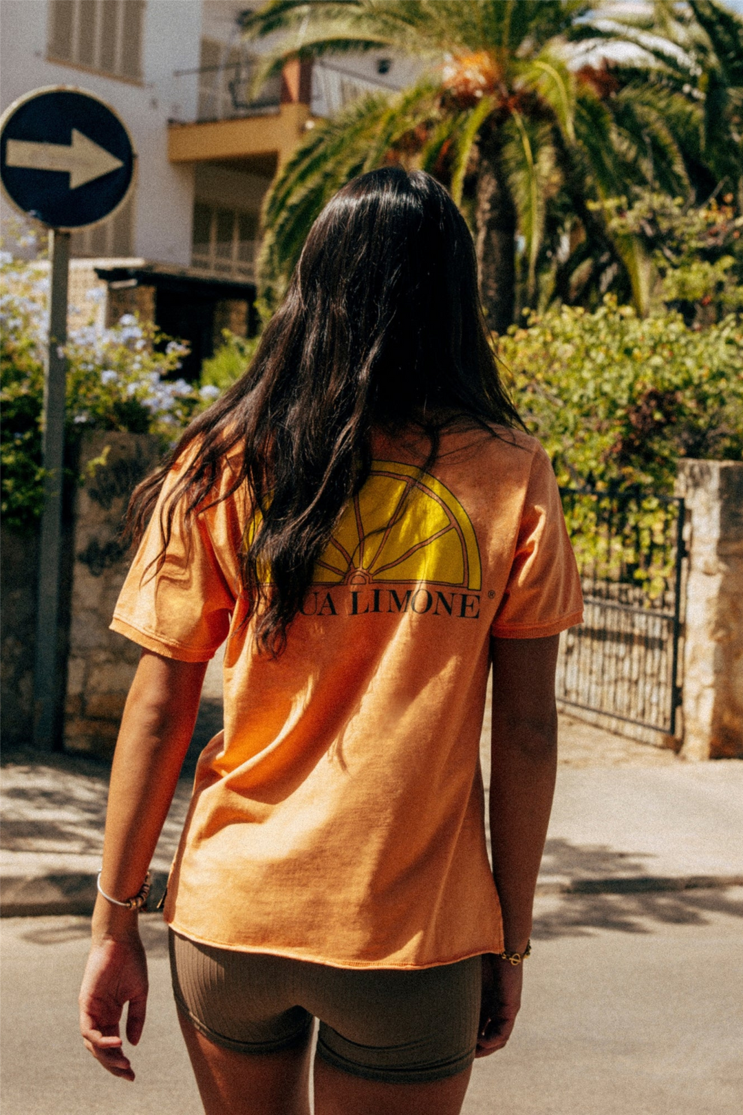 Acqua Limone Topper & t-skjorter T-shirt Classic Orange