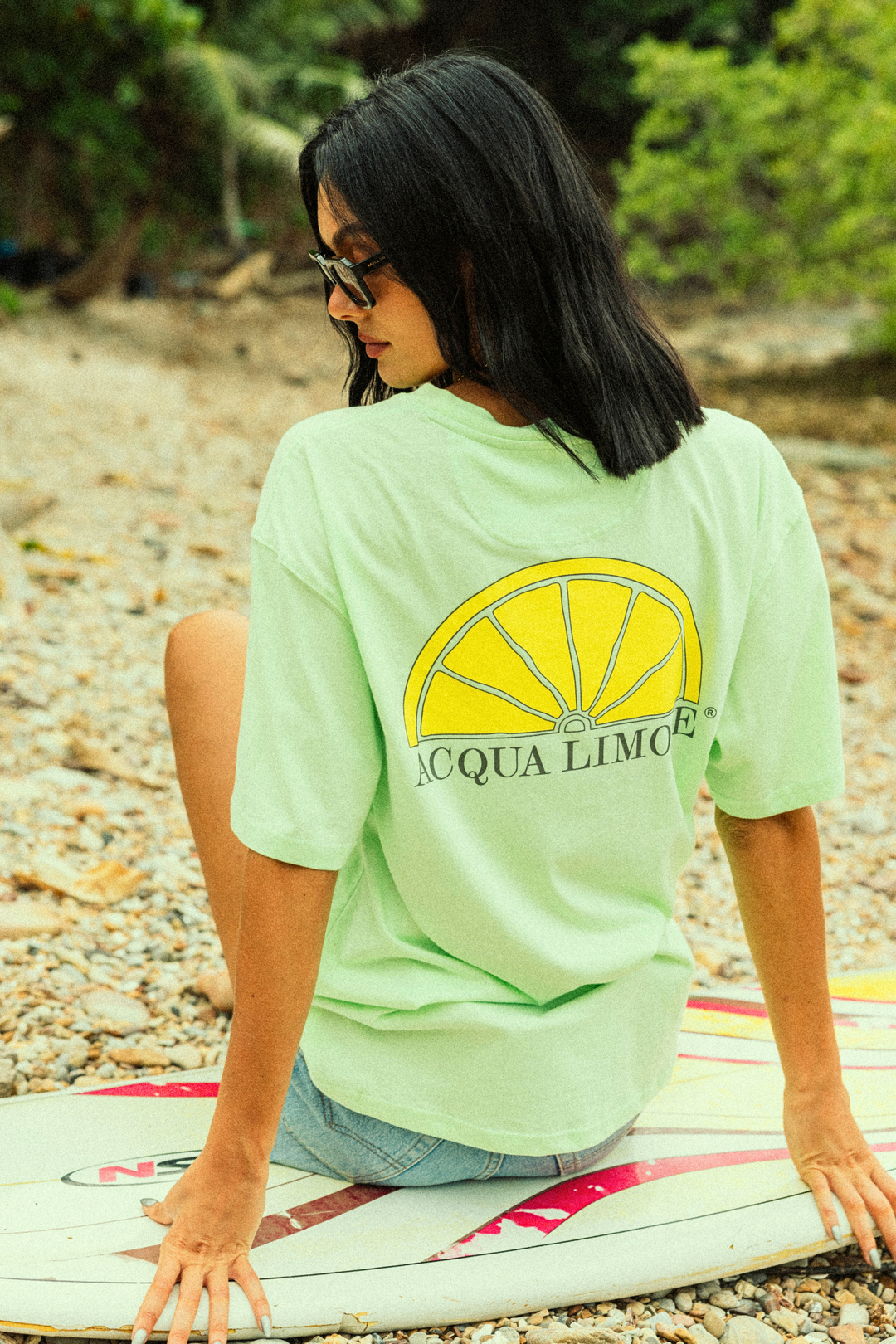 Acqua Limone Topper & t-skjorter T-shirt Classic Summer Green