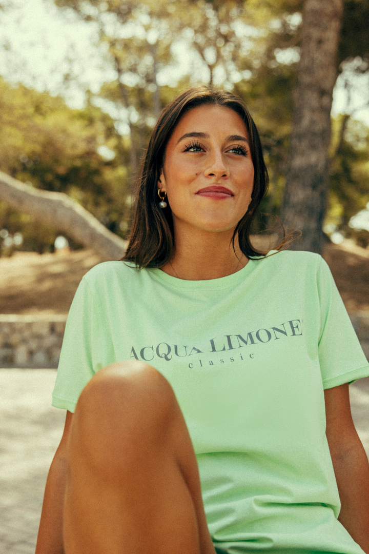 Acqua Limone Topper & t-skjorter T-shirt Classic Summer Green