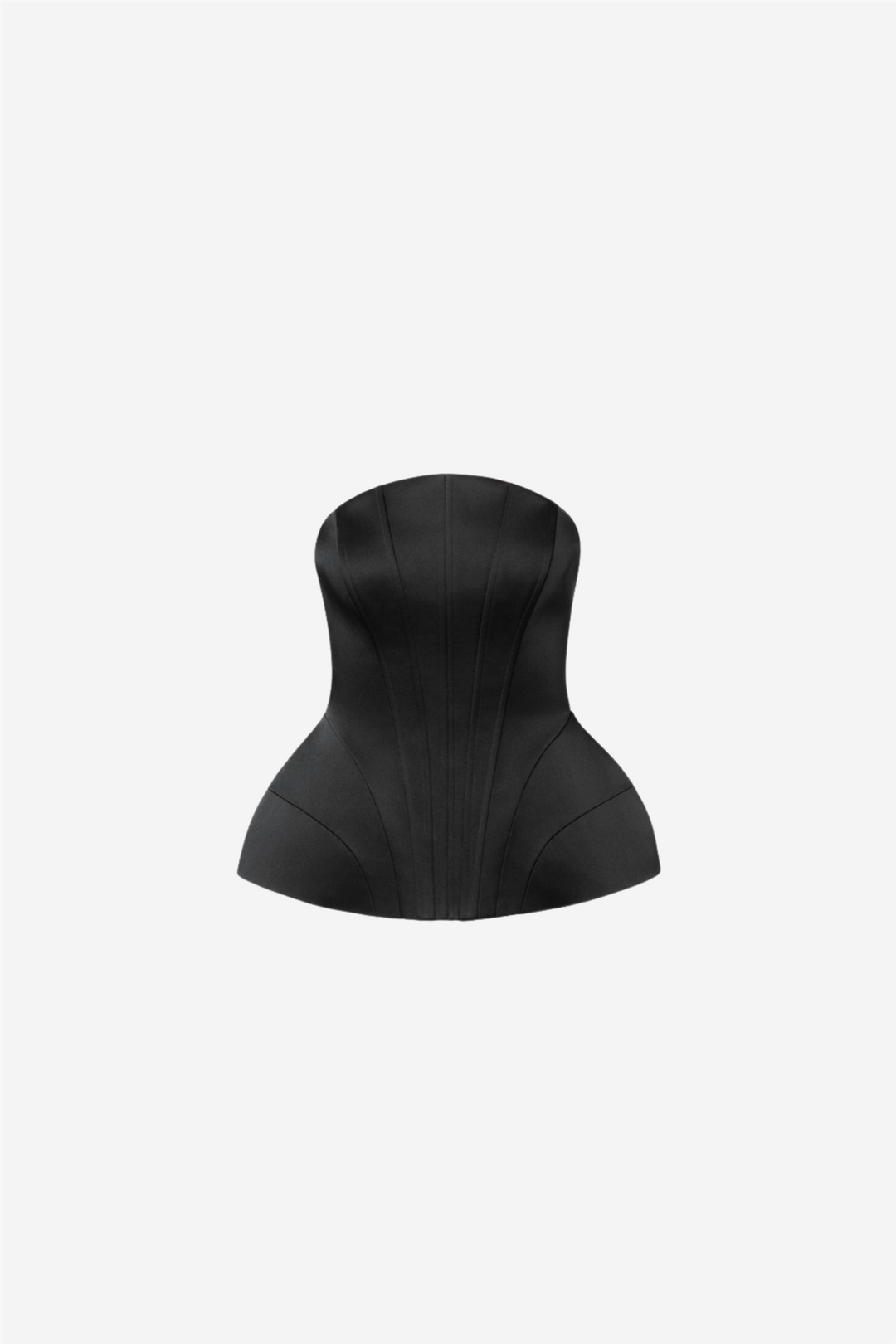 Bellina Sculpted Corset Top Black