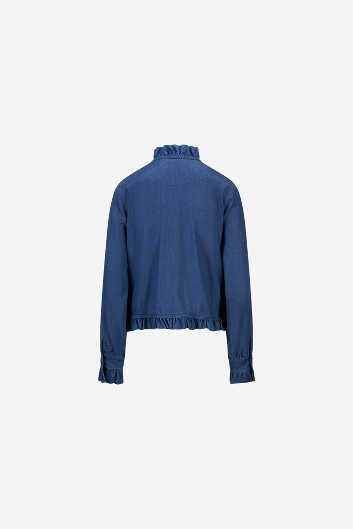 Betty Tencel Jacket Dark Blue