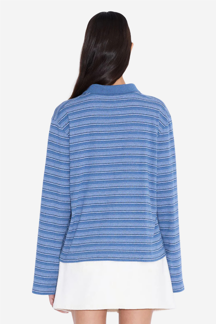 Sunny Polo Blue Stripe