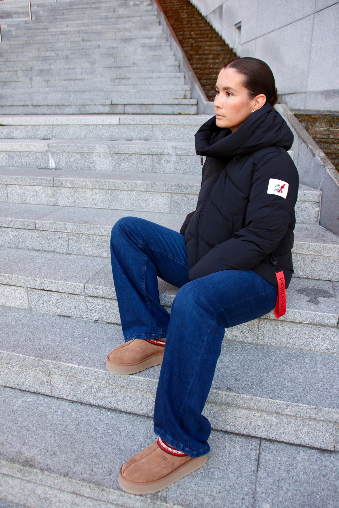 After Label Yttertøy Helsinki Jacket Matt Black