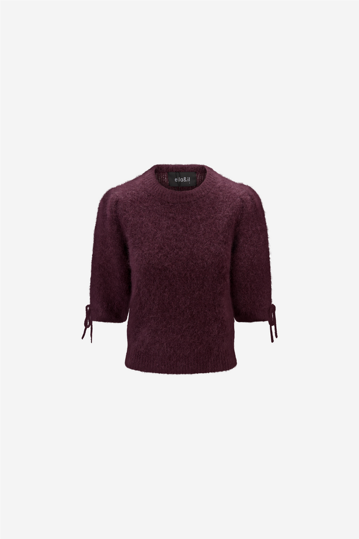 Eve Chunky Tee Red Wine
