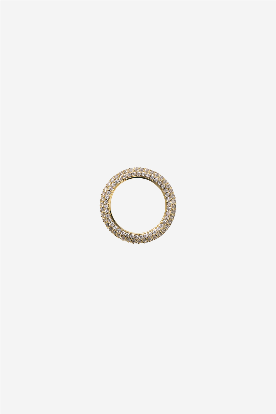 Skinny diamond ring gold