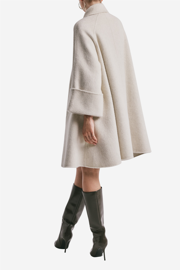 Tailored Coat Vintage White