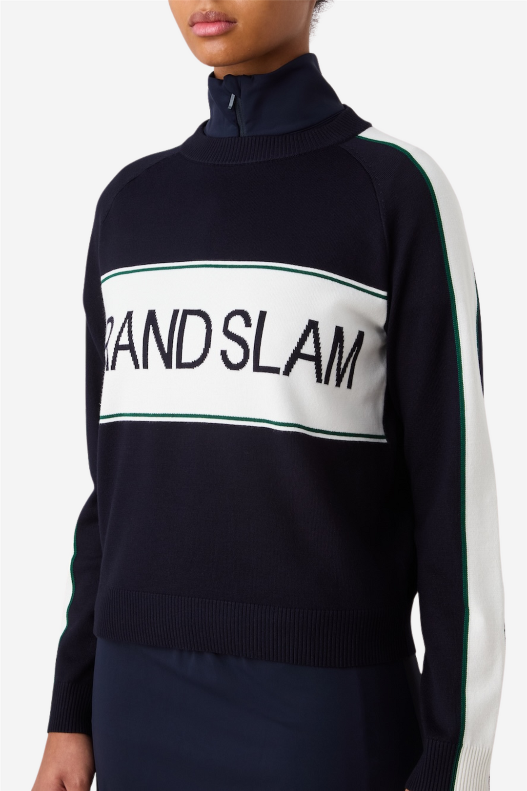 Grand Slam Sweater Navy Blue