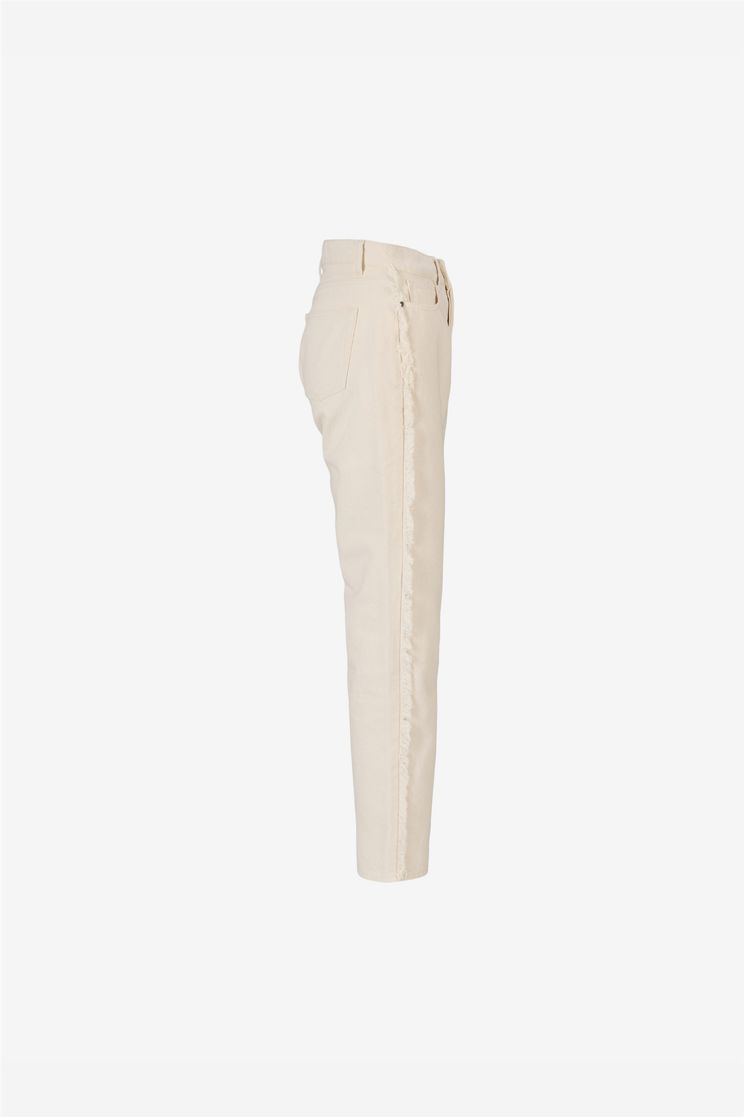 Terrence Fringe Jean Ecru