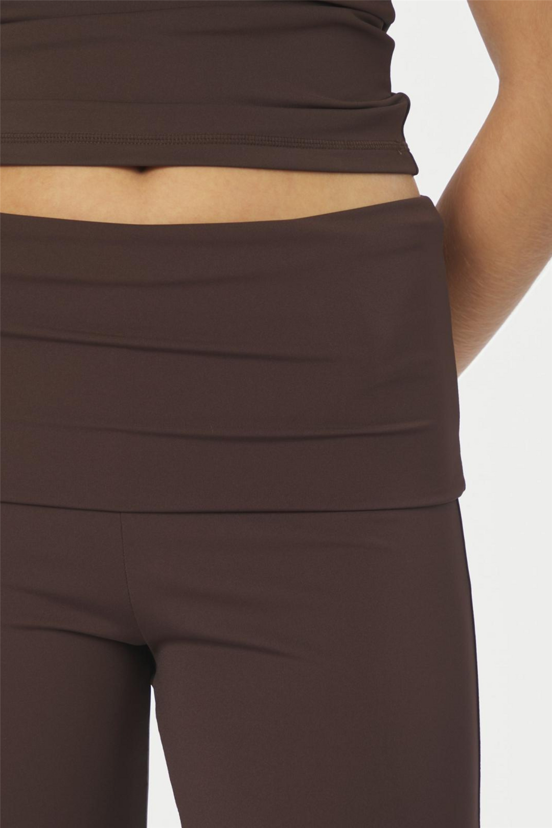 Ulianna Leggings Pants Chocolate Brown