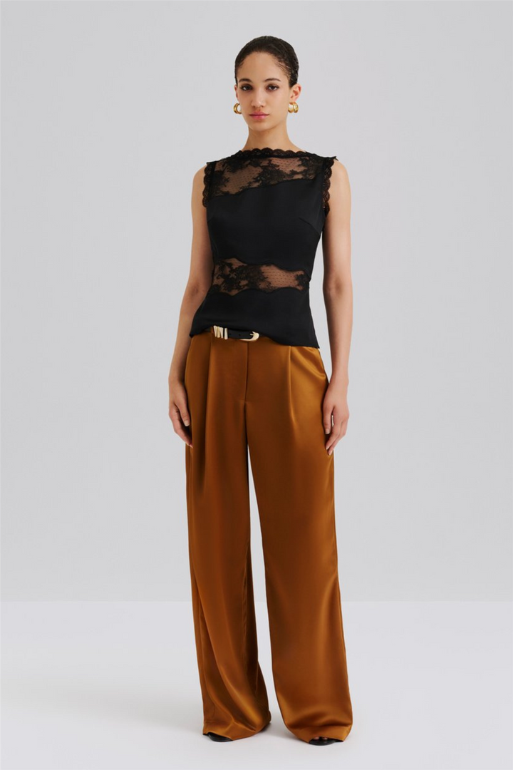 Desire Lace Top Black