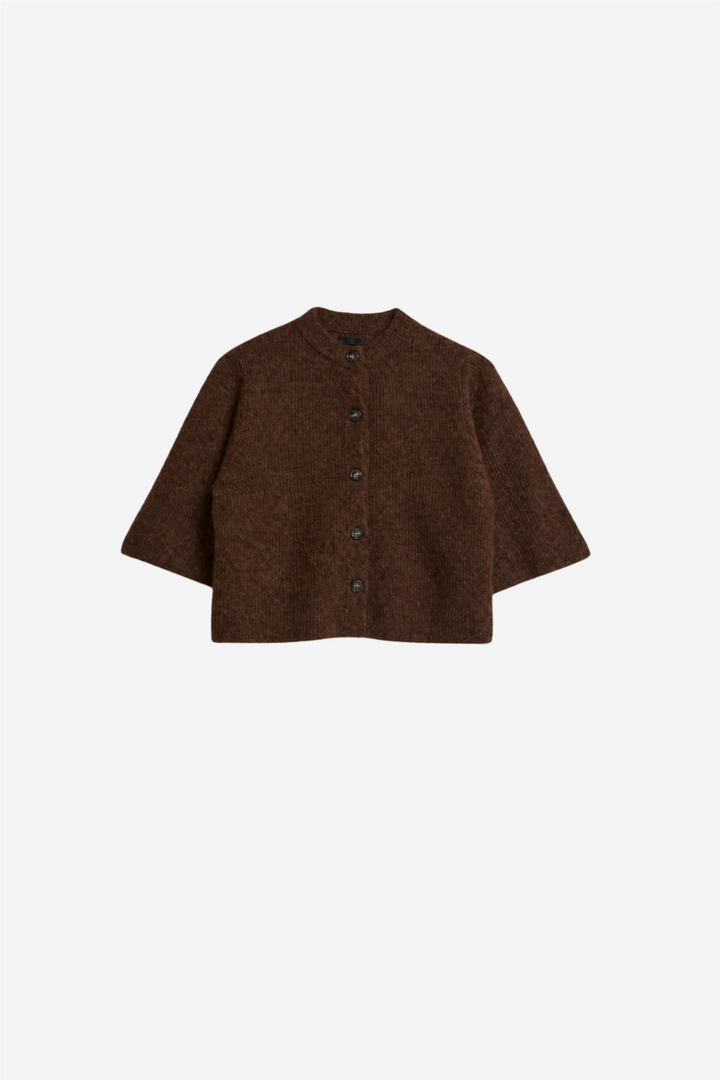 Nolita Mohair Cardigan Espresso