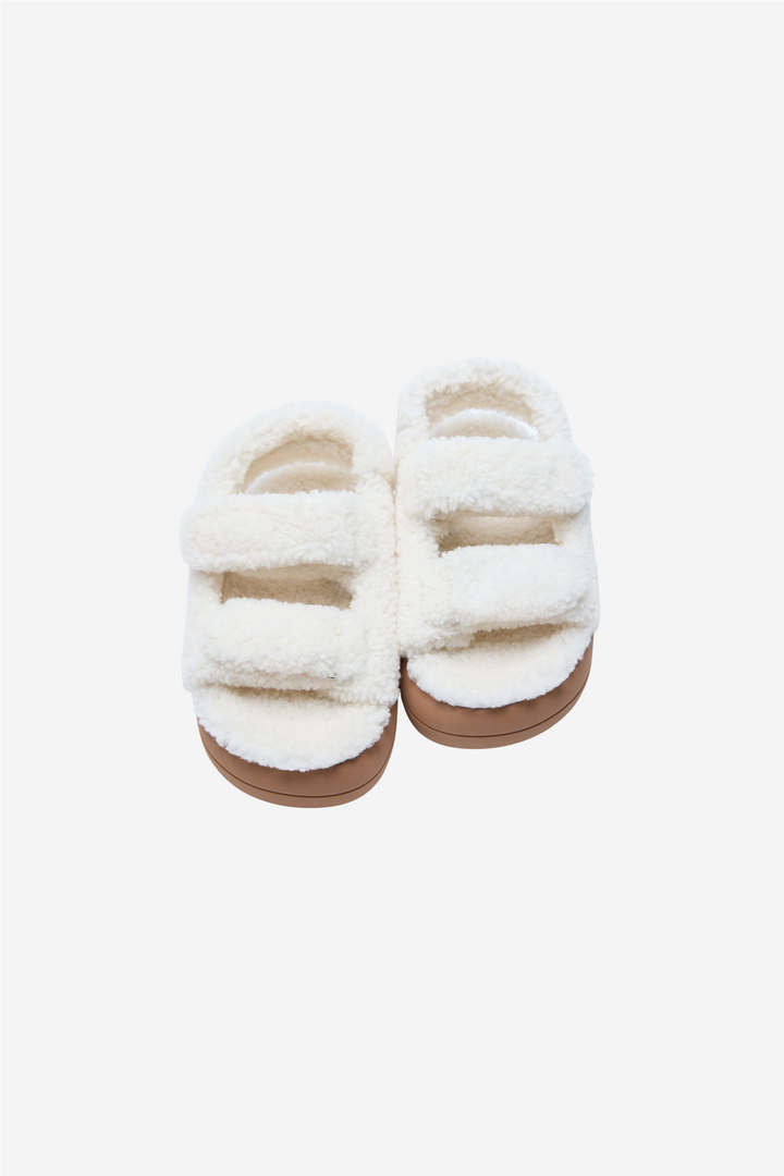MB Shearling Sandal Ice