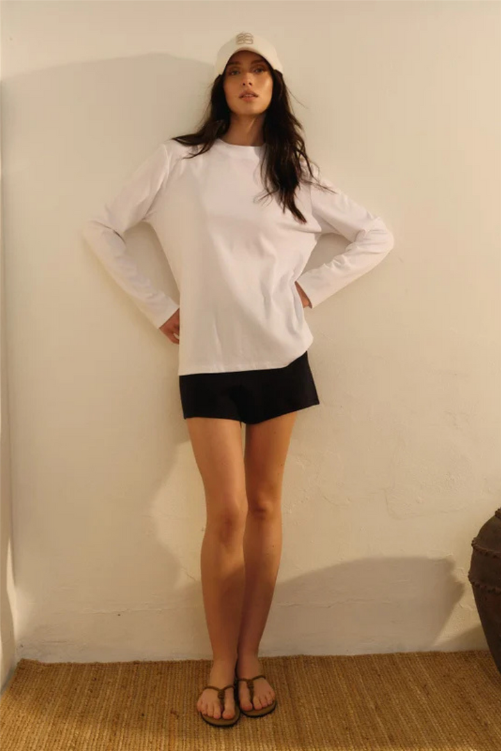 Alexandra Longsleeve White