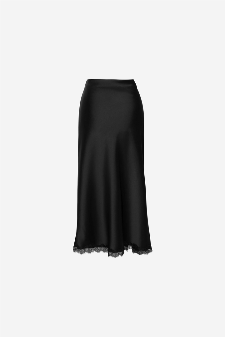 Georgie Midi Skirt Black