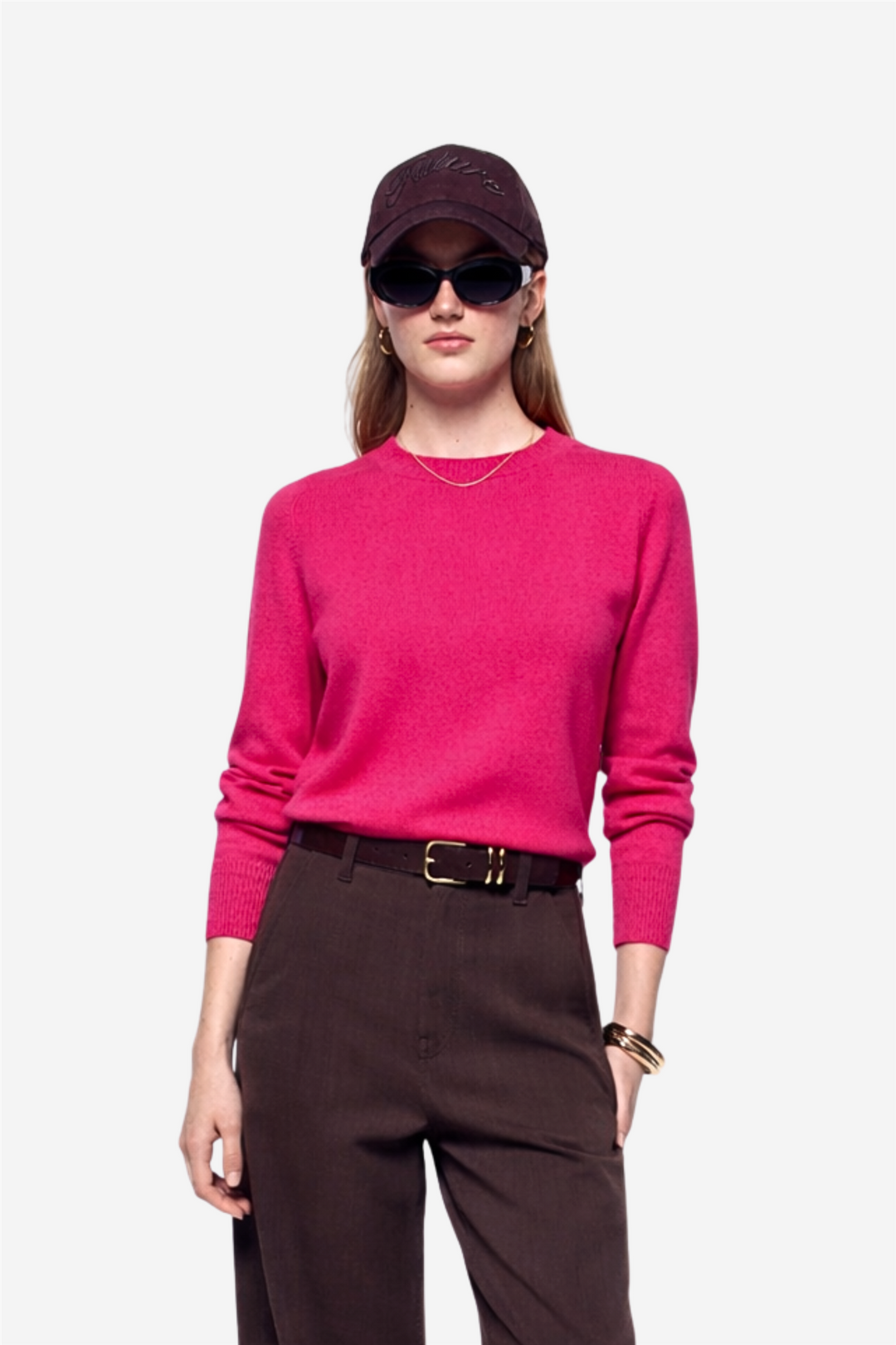 Crewneck Sweater Love Pink