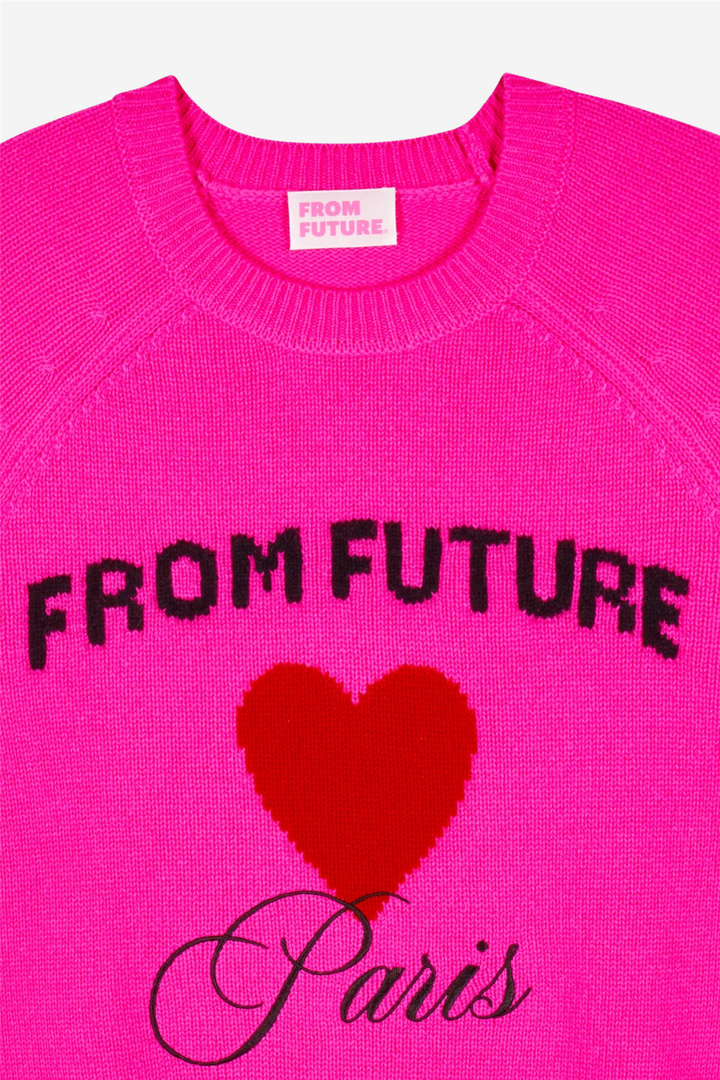 Crew Neck Sweater Cosmic Pink