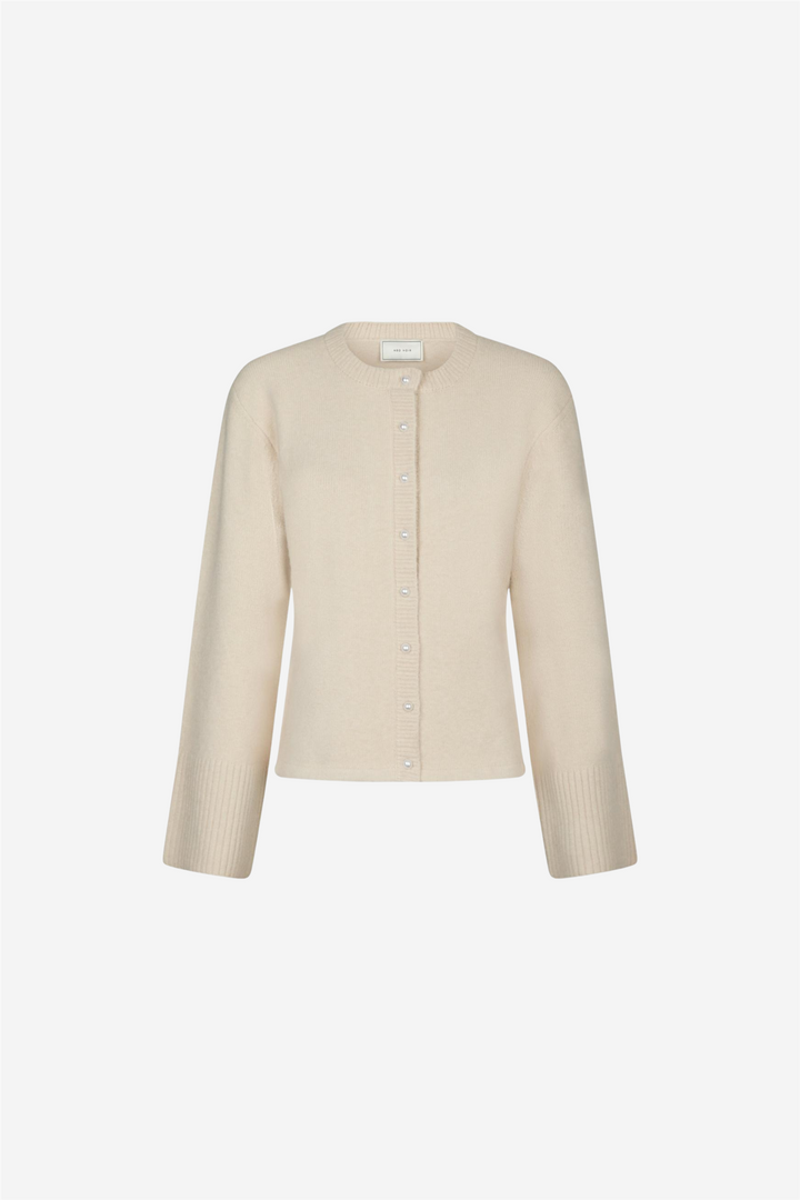 Mixie Knit Cardigan Ivory