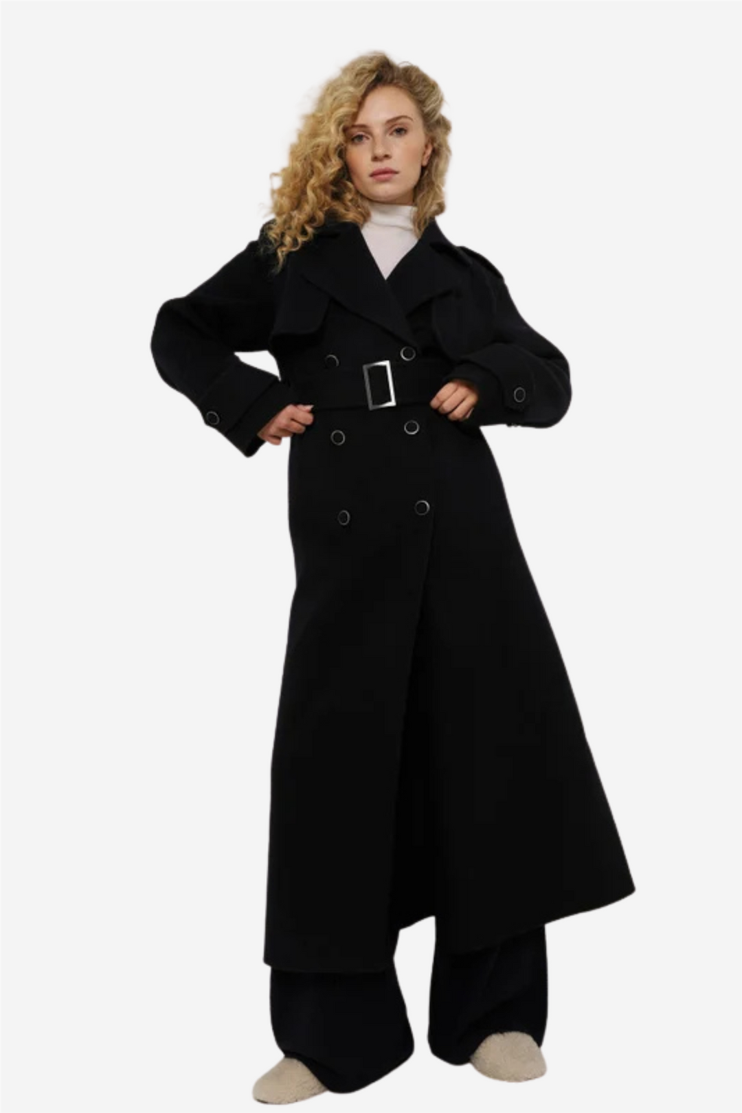 Yua Coat Black