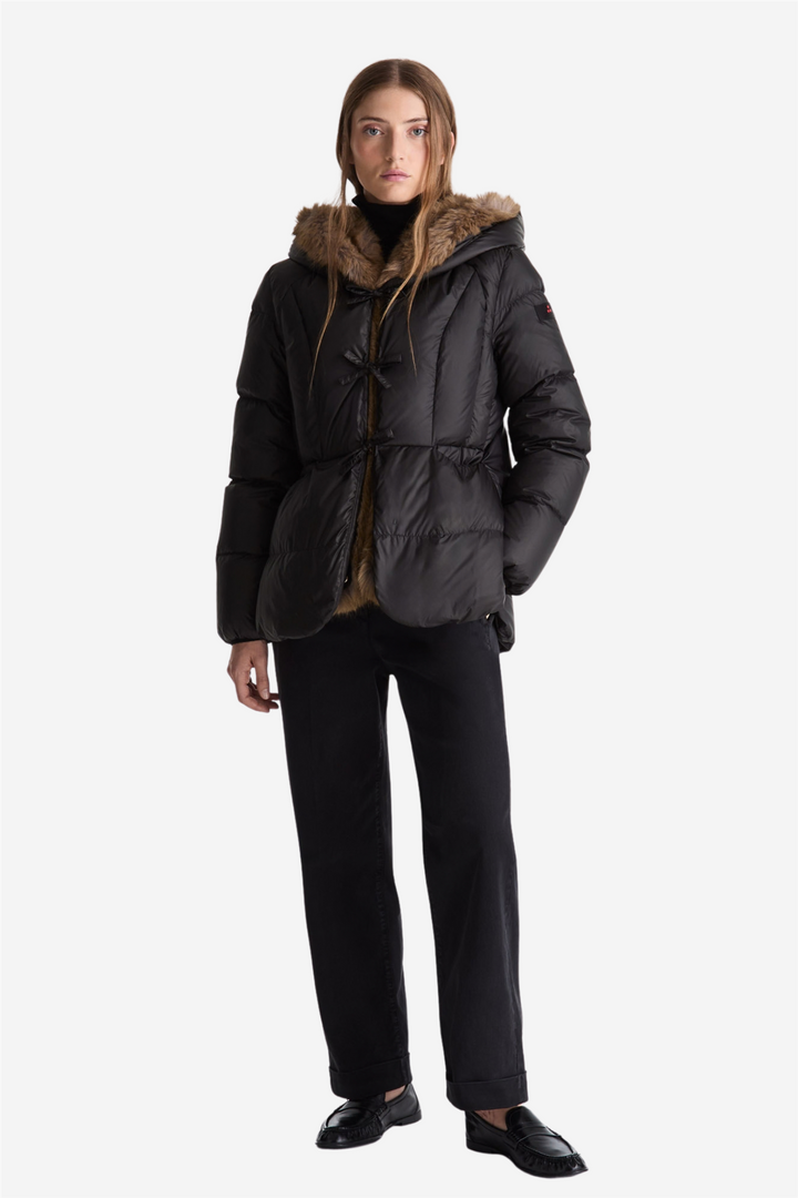 Vertis Mqn Ecofur Short Down Jacket Nero