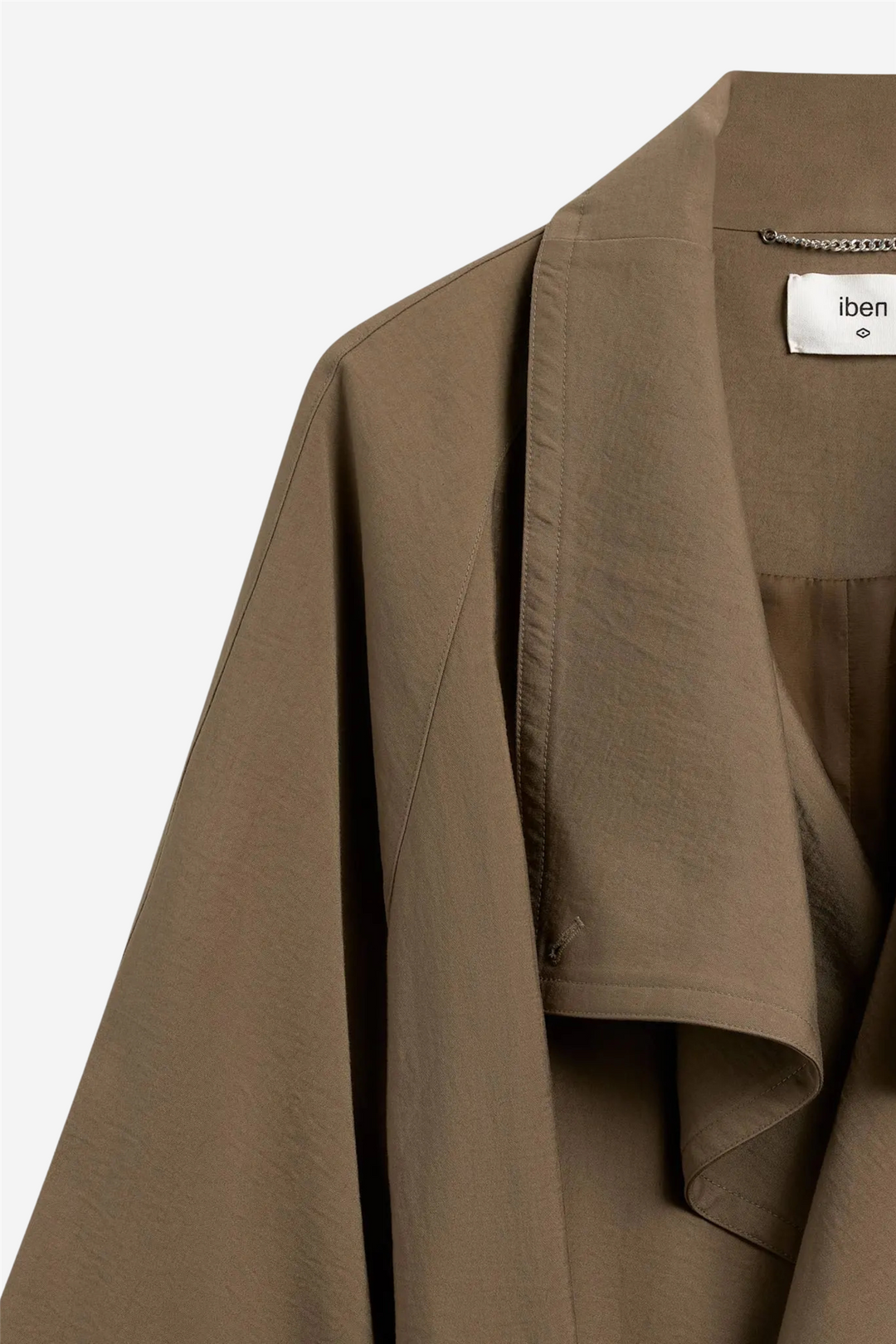 Atari Oversized Trenchcoat Khaki Brown
