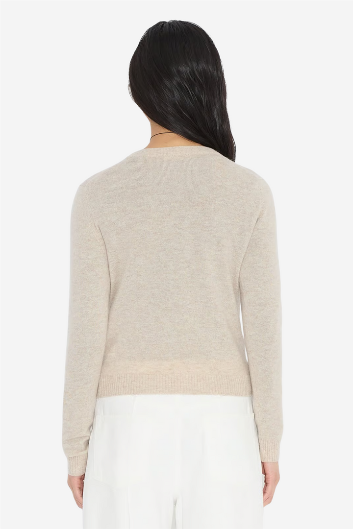 W. Cashmere Crewneck Sand