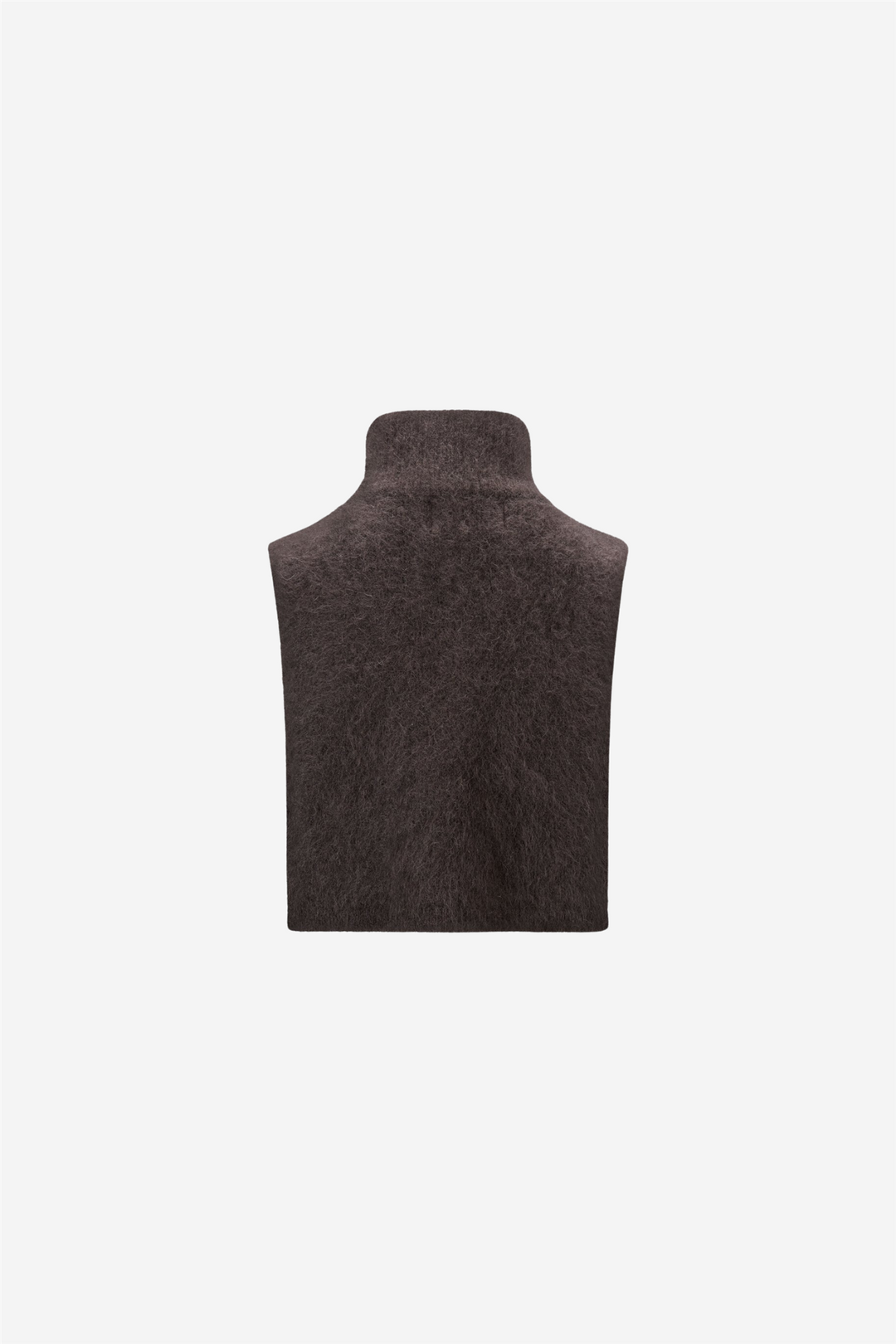 Belinda Chunky High Neck Dark Brown